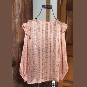 Anthropologie W5 Blouse/Tunic, Size Small